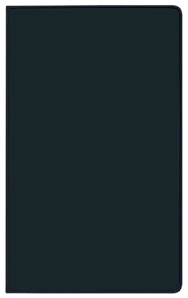 Taschenkalender Saturn Leporello PVC schwarz 2026