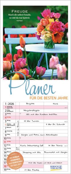 Planer für die besten Jahre 2026