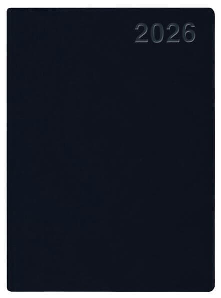 Handwerker-Kalender PVC schwarz 2026