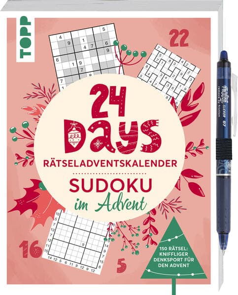24 DAYS RÄTSELADVENTSKALENDER – Sudoku im Advent