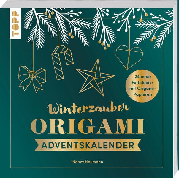 Winterzauber. Origami-Adventskalender
