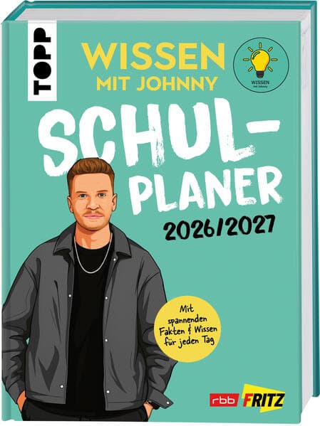 Wissen mit Johnny: Schulplaner 2026/2027