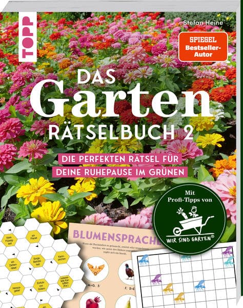 Das Garten-Rätselbuch 2 – Mit Profi-Tipps von „Wir sind Garten“
