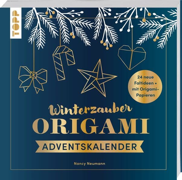 Winterzauber. Origami-Adventskalender