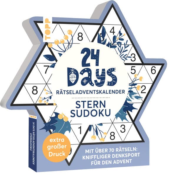 24 DAYS RÄTSELADVENTSKALENDER – Sternsudoku