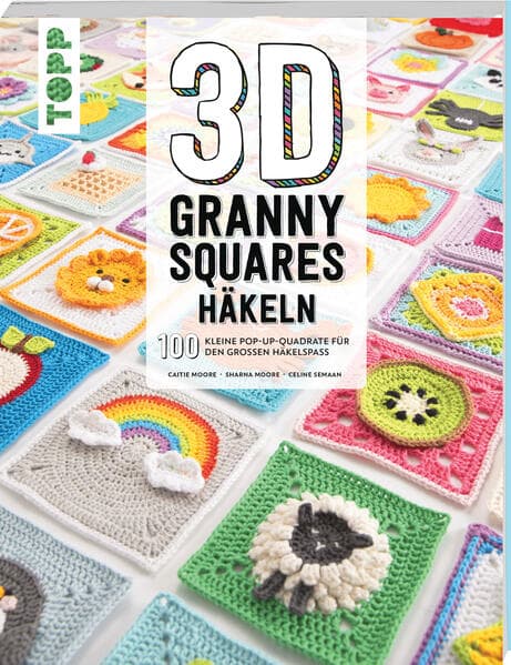 3D Granny Squares häkeln