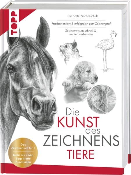 Die Kunst des Zeichnens Tiere