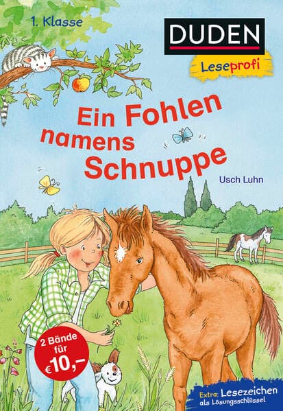 Duden Leseprofi – Ein Fohlen namens Schnuppe, 1. Klasse | Leseprofis – EIN FOHLEN NAMENS SCHNUPPE, 1. Klasse