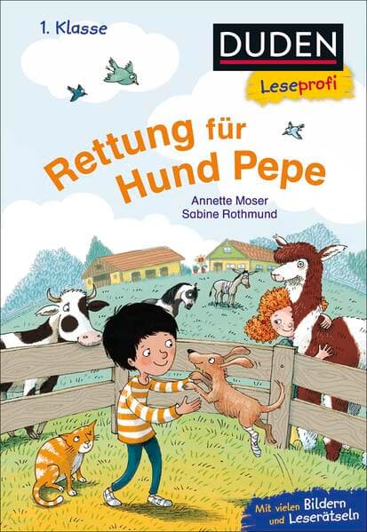 Duden Leseprofi – Rettung für Hund Pepe, 1. Klasse