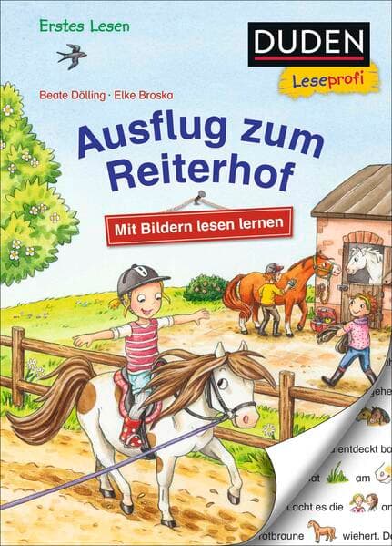 Duden Leseprofi – Mit Bildern lesen lernen: Ausflug zum Reiterhof, Erstes Lesen