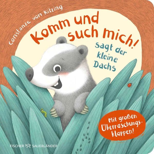 Komm und such mich! sagt der kleine Dachs