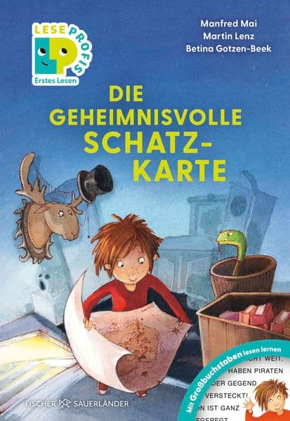 Leseprofis – GROSSBUCHSTABEN: DIE GEHEIMNISVOLLE SCHATZKARTE, Erstes Lesen
