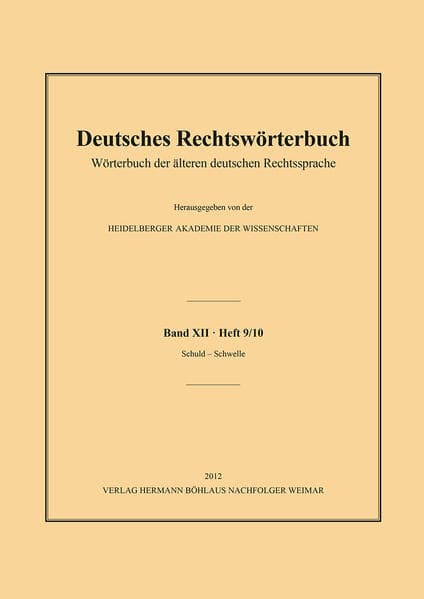 Deutsches Rechtswörterbuch