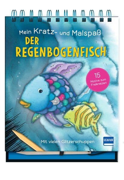Mein Kratz- und Malspaß - Der Regenbogenfisch
