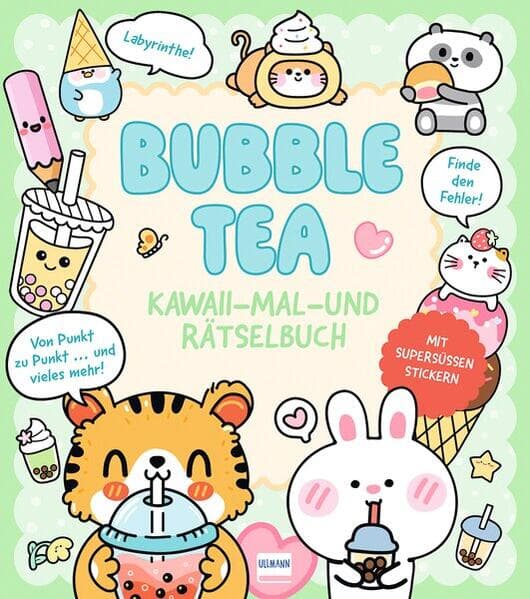 Bubble Tea | Kawaii - Mal-und Rätselbuch