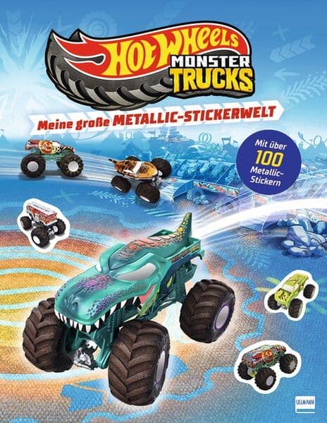 Meine große Metallic-Stickerwelt - Hot Wheels™ Monster Trucks