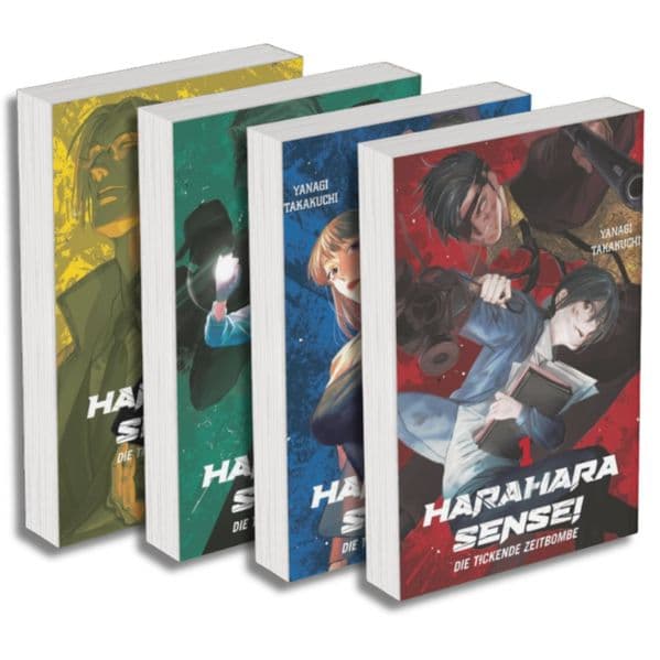 Harahara Sensei – Die tickende Zeitbombe: Manga Pack (Band 1-4)
