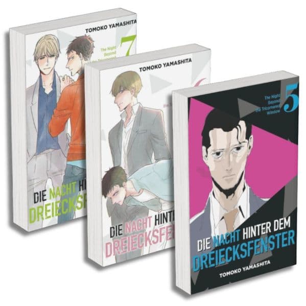 Die Nacht hinter dem Dreiecksfenster – The Night Beyond the Tricornered Window: Manga Pack 2 (Band 5-7)