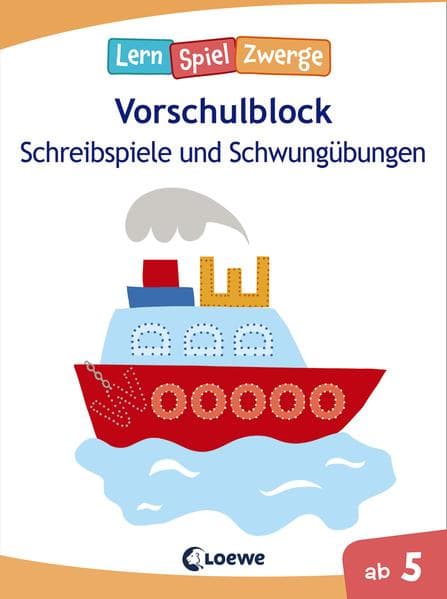 Die neuen Lernspielzwerge - Schreibspiele und Schwungübungen