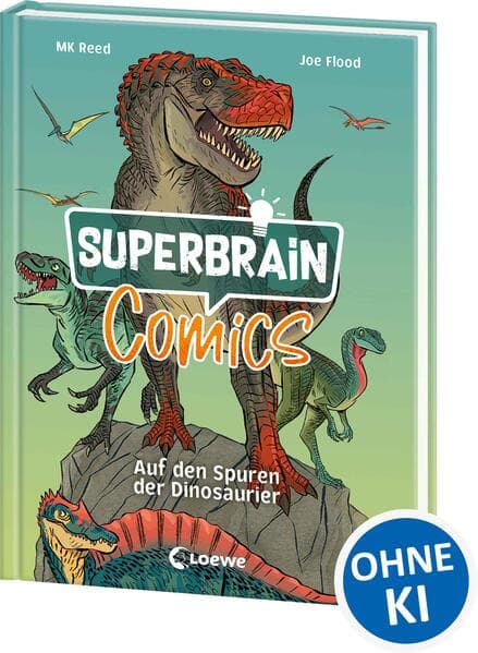 Superbrain-Comics - Auf den Spuren der Dinosaurier