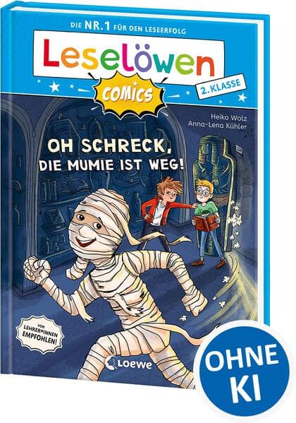 Leselöwen Comics 2. Klasse - Oh Schreck, die Mumie ist weg!