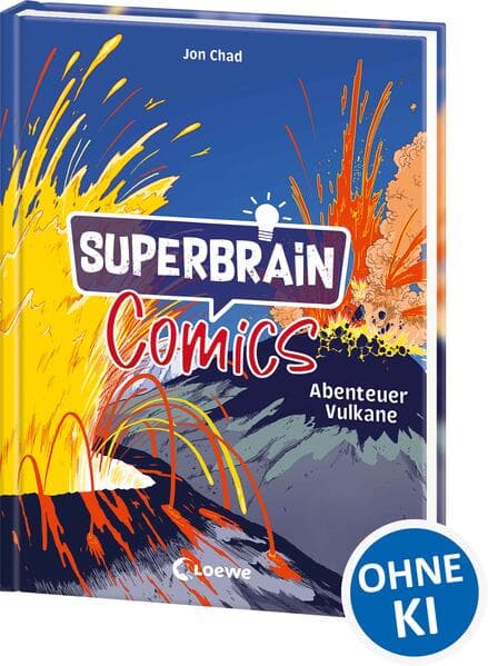 Superbrain-Comics - Abenteuer Vulkane