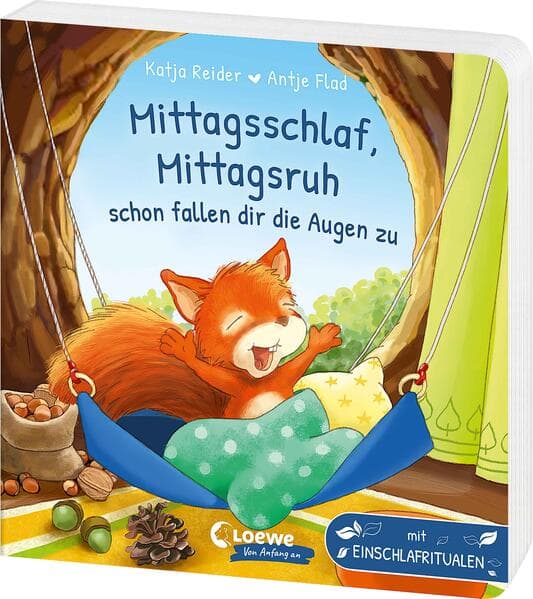 Mittagsschlaf, Mittagsruh, schon fallen dir die Augen zu
