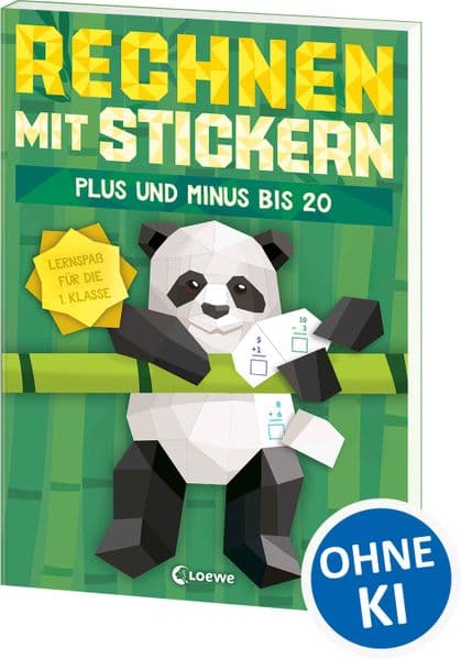 Rechnen mit Stickern - Plus und Minus bis 20