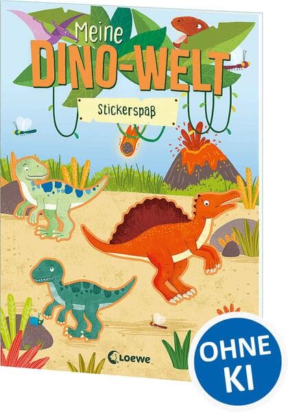 Meine Dino-Welt - Stickerspaß