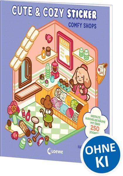 Cute & Cozy Sticker - Comfy Shops