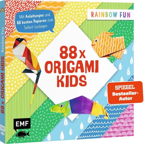 88 x Origami Kids – Rainbow Fun