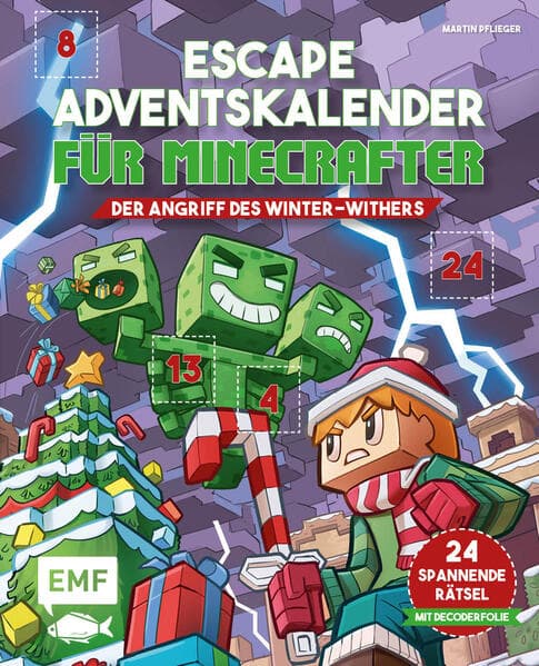 Escape-Adventskalender für Minecrafter: Der Angriff des Winter-Withers