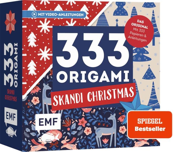 333 Origami – Skandi Christmas – Zauberschöne Papiere falten für die Weihnachtszeit