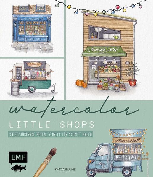 Watercolor – Little Shops