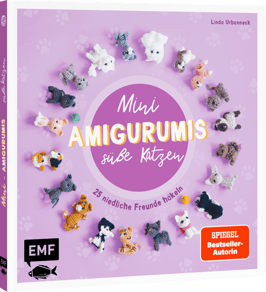 Mini-Amigurumis – Süße Katzen