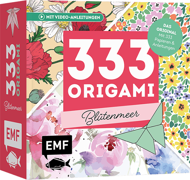 333 Origami – Blütenmeer – Florales Faltvergnügen für Blumen-Fans