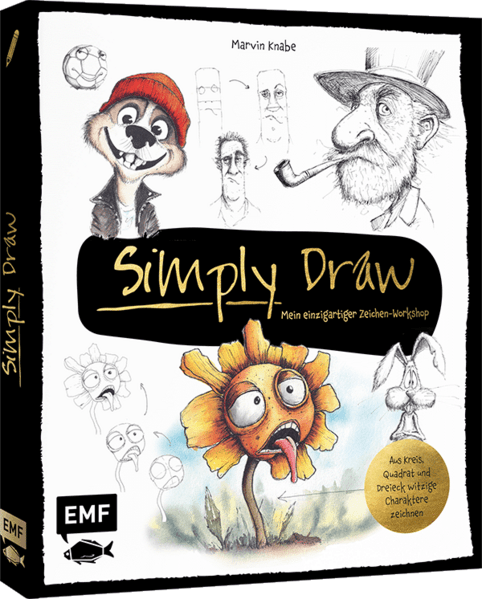 Simply Draw – Mein einzigartiger Zeichen-Workshop für ausdrucksstarke Figuren