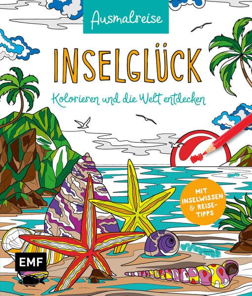 Ausmalreise Inselglück