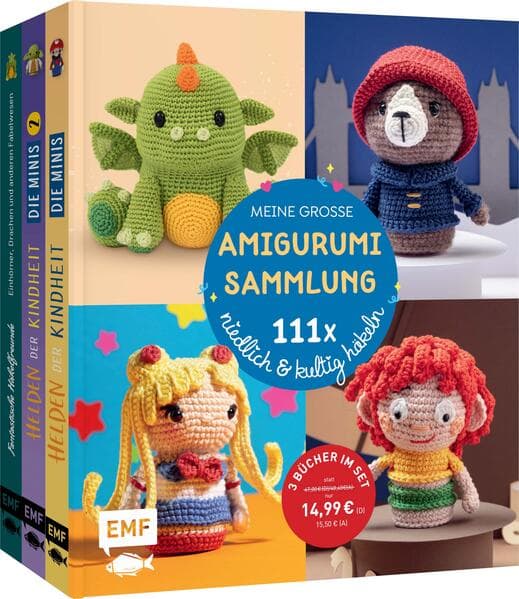 Meine große Amigurumi-Sammlung – 111x niedlich & kultig häkeln