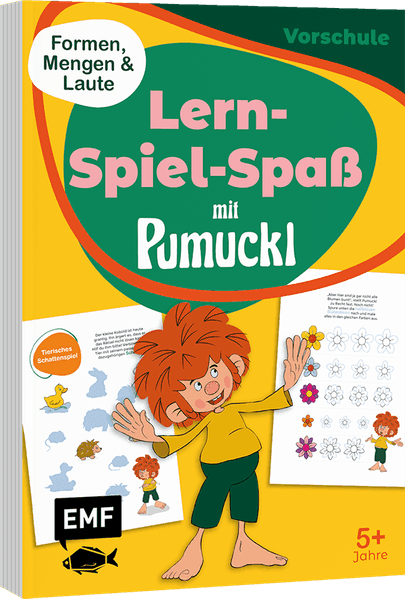 Lern-Spiel-Spaß mit Pumuckl - Mein Vorschulblock: Formen, Mengen und Laute