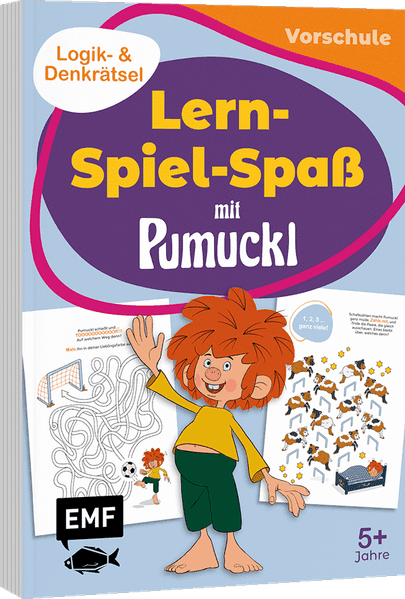 Lern-Spiel-Spaß mit Pumuckl - Mein Vorschulblock: Logik- und Denkrätsel