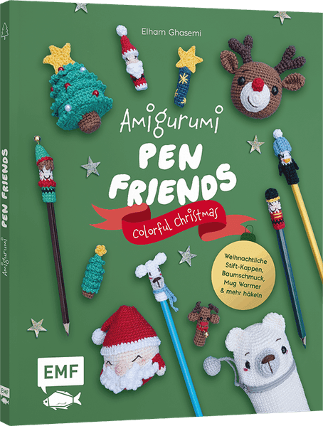 Amigurumi Pen Friends – Colorful Christmas