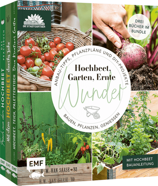 Garten, Hochbeet, Ernte-Wunder – Drei Bücher im Bundle