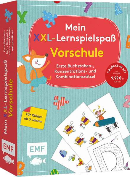 Mein XXL-Lernspielspaß: Vorschule
