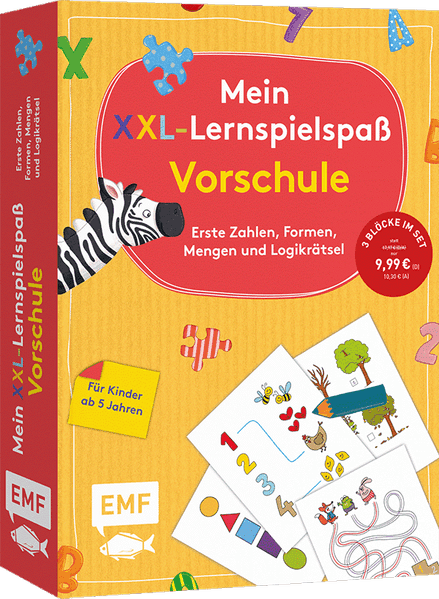 Mein XXL-Lernspielspaß: Vorschule