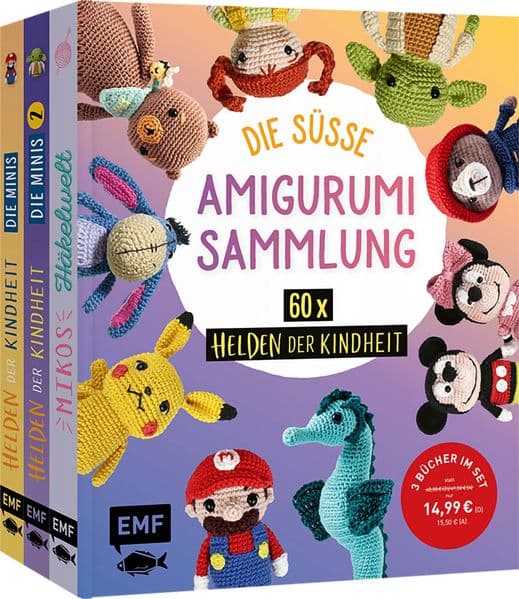 Helden der Kindheit & mehr – Die süße Amigurumi-Sammlung für Disney-Fans