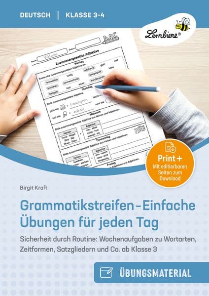 Grammatikstreifen - Einfache Übungen für jeden Tag