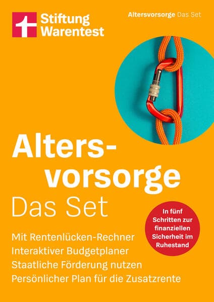 Altersvorsorge: Das Set