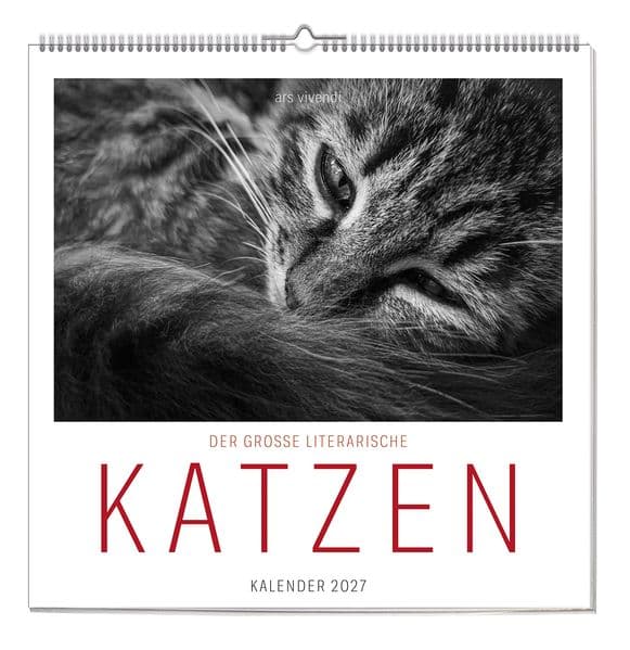 Der grosse literarische Katzen Kalender 2027