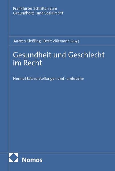 Gesundheit und Geschlecht im Recht